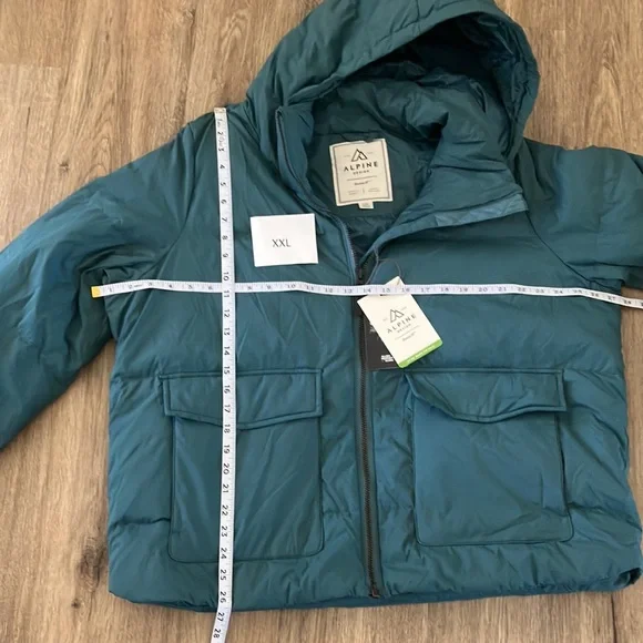 ALPINE DESIGN. Women's Teal Dream Puff Shortie Jacket. Various Sizes. - Picture 11 of 11